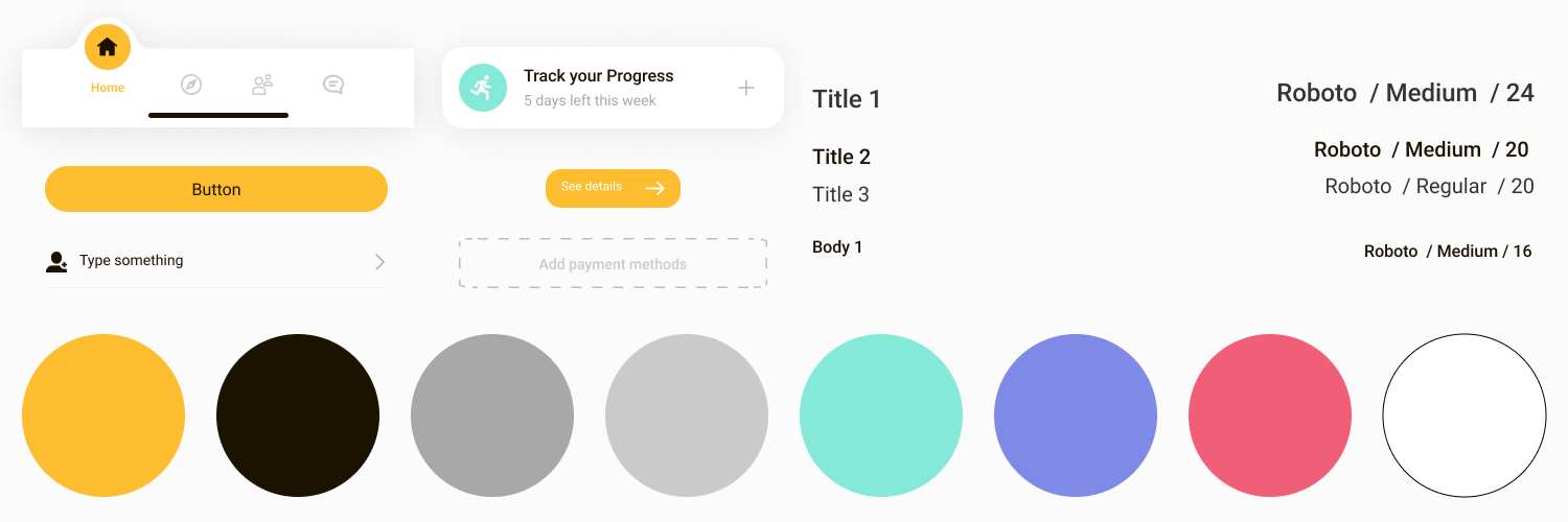 Synca+ UI Components and Design System